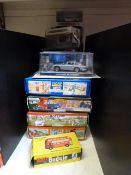 Twelve Dinky and 11 Corgi diecast model