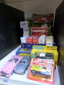 A collection of Lledo, Corgi and other d