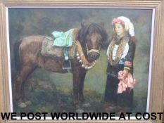 Shen Ming Cun (1954-current): Oil on can