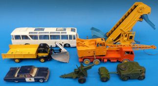 Six Dinky Toys and Dinky Supertoys dieca