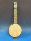 A UK ukelele Jolli Joe banjo
