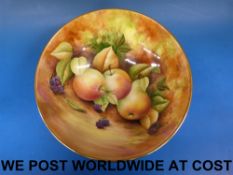 A large Coalport hand-painted bowl decor