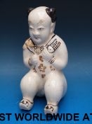 A 19thC / 20thC Chinese Chizou style fig