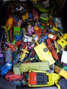 A large collection of Corgi, Dinky and M