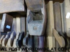 A collection of woodworker's moulding pl