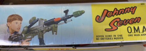 Tri-ang Johnny Seven OMA one-man-army gu