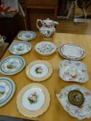 A collection of 19th and early 20thC cer