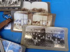 An Underwood and Underwood stereoscope a