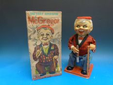 A Rosko Toys, Japan, battery operated 'M