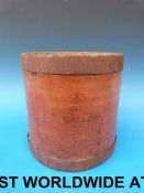 A coopered gallon measure