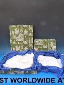 A boxed pure silk and lace Harrods chris