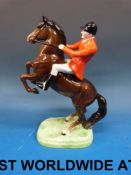 Beswick rearing huntsman