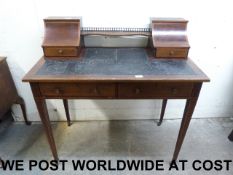 A late 19thC Warings of London mahogany