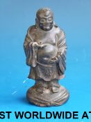 A Chinese bronze figure of a Buddha