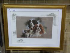 A signed limited edition print of King C