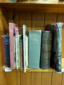 A quantity of transport and war books in
