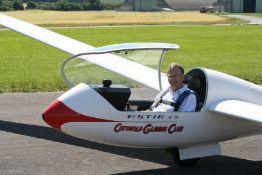 A discounted trial flight in a glider wi