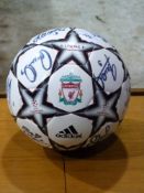 A Liverpool football club signed footbal