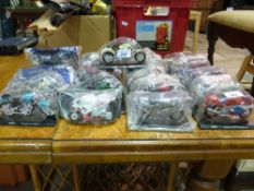 A quantity of model motorbikes