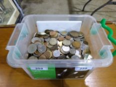 A collection of world coinage to include