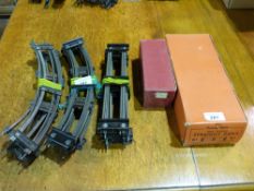 A quantity of Hornby 0 gauge track, some