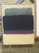 A modern abstract oil