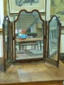 A triptych swing frame dressing table mi