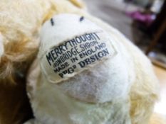 A Merrythought toy dog