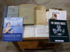 A quantity of military ephemera includin