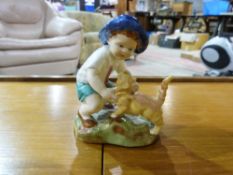 A Royal Worcester figure September