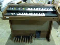 A Yamaha Electone BK-2 organ
