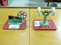 Two Mamod steam engine accessories