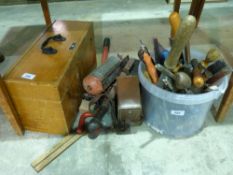 A quantity of various tools