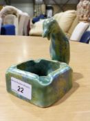 A Sylvac style novelty ashtray with peng