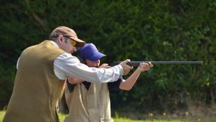 Shooting lesson for two at the Lady's Wo