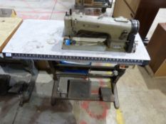 A Mitsubishi DY-359 industrial sewing ma