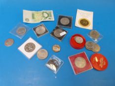 A quantity of coins to include William &