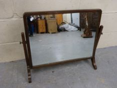 A swing frame mirror (W69.5cm)