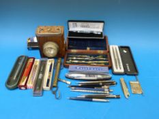A quantity of pens including coronation,