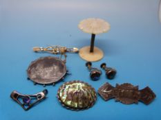 Silver jewellery including Charles Horne