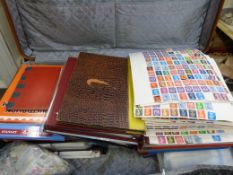 A suitcase containing a large quantity o