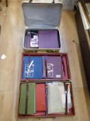 Two suitcases of all-world stamps includ