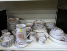 A large collection of Denby 