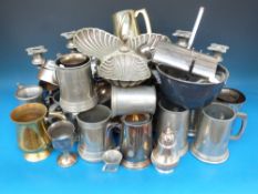 A collection of plated ware including a