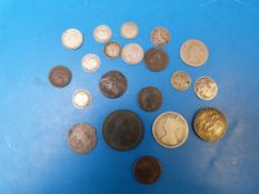 A small interesting cachet of coins, Cha