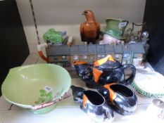 A collection of ceramics to include Besw