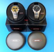 Two Accurist Sports gents chronograph wr