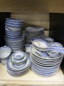 A large quantity of Oriental rice grain