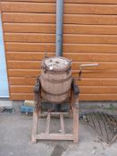 A Waide & Sons Leeds butter churn on sta