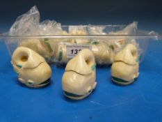 Sixteen resin Jonah and the Whale trinke